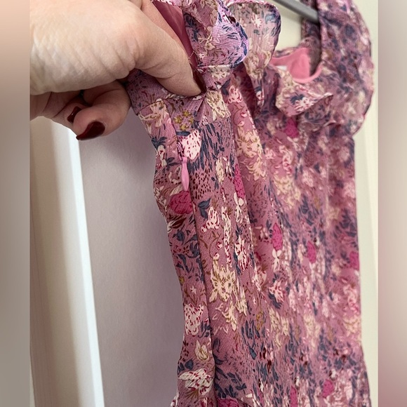 NWT Lush Brand Orchid Pink Floral Dress Women’s Size Medium - Picture 9 of 16